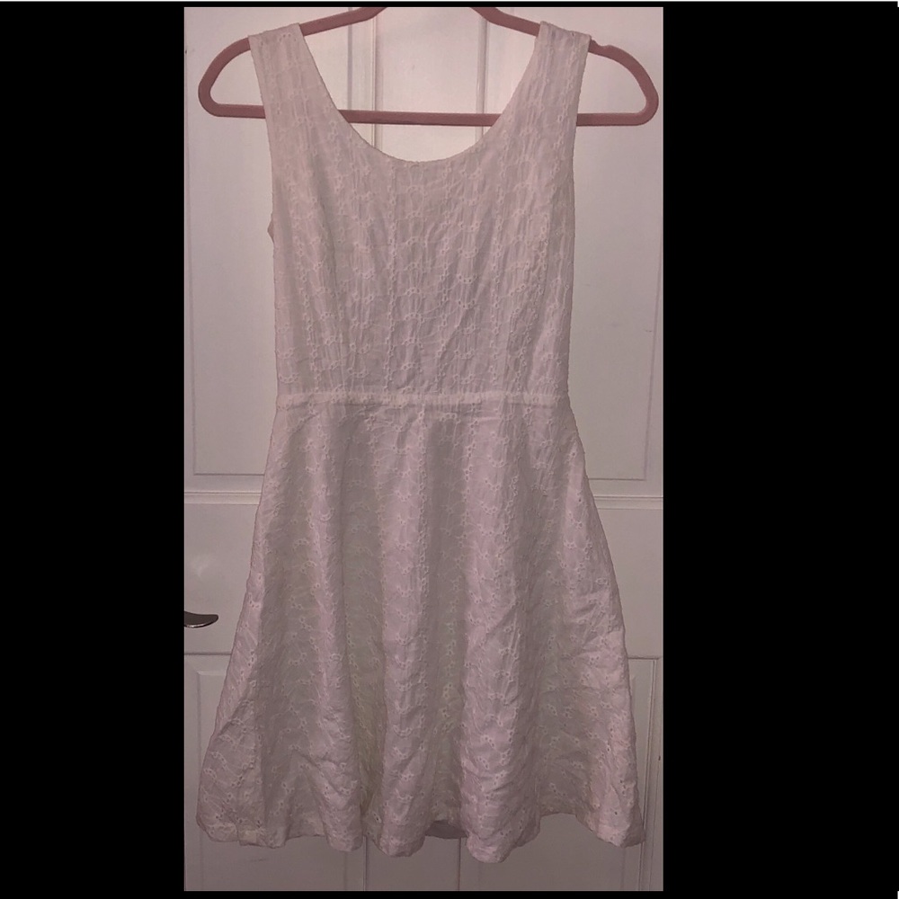 Imaginary Voyage White Midi Dress